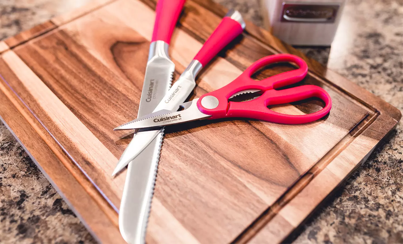 Cuisinart 11-Piece Red Fiesta Knife Set - Second Medium