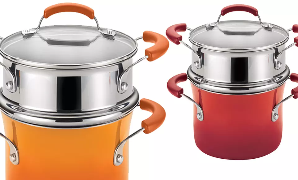 Rachael Ray 3-Quart Covered Steamer Set - Primary Image
