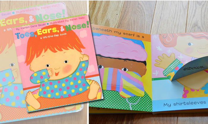 toes ears & nose a lift the flap book