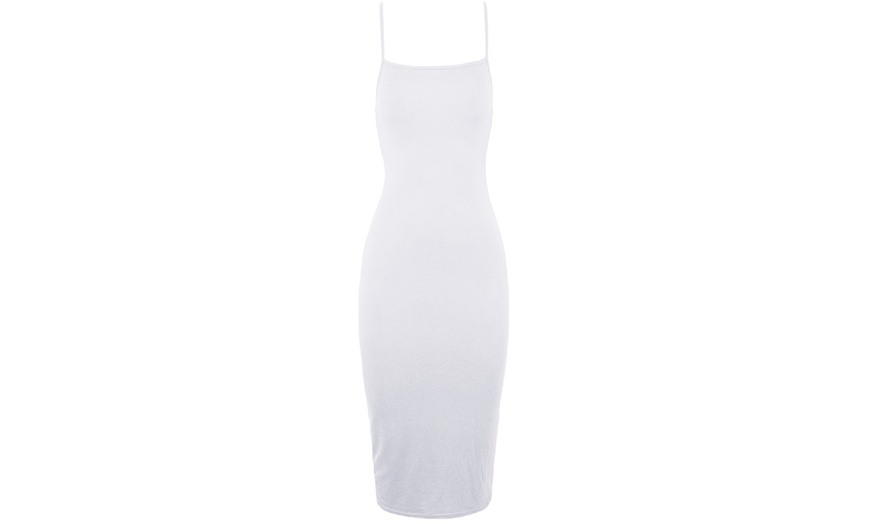 Image 8: Sleeveless Strappy Bodycon Dress