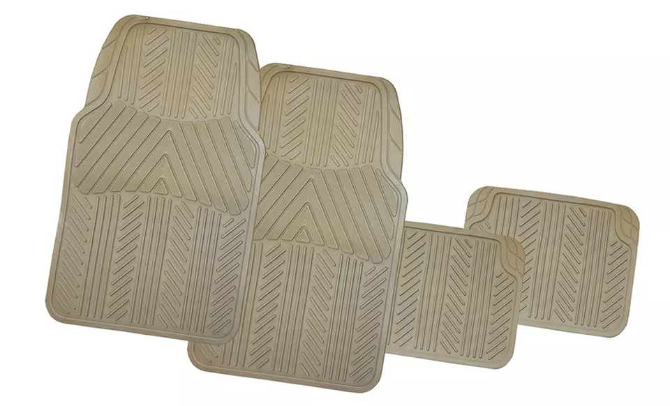All-Weather PVC Car Floor Mats. Multiple Colors Available. Free Returns. - Second Medium