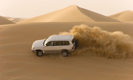 For one: desert safari with a barbecue dinner