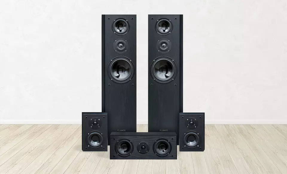 Fluance Home-Theater Surround-Sound 5-Speaker System (AVHTB). Free Returns. - Primary Image