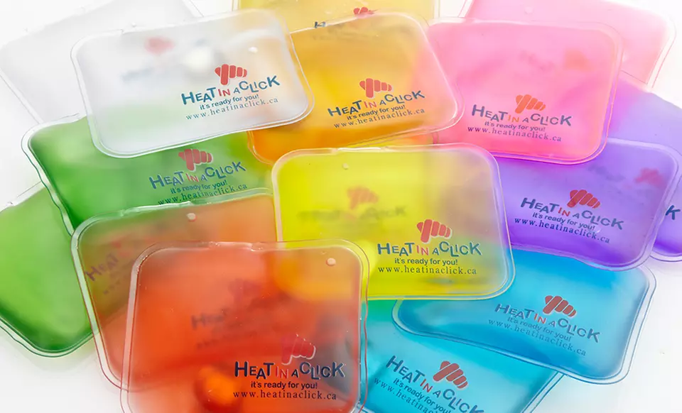 Heat in a Click Reusable Hand Warmer 2-Pack. Multiple Colors Available. Free Returns. - Primary Image