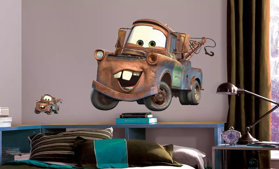 "Cars" and "Cars 2" Peel & Stick Wall Decals. Multiple Options Available. - Second Medium