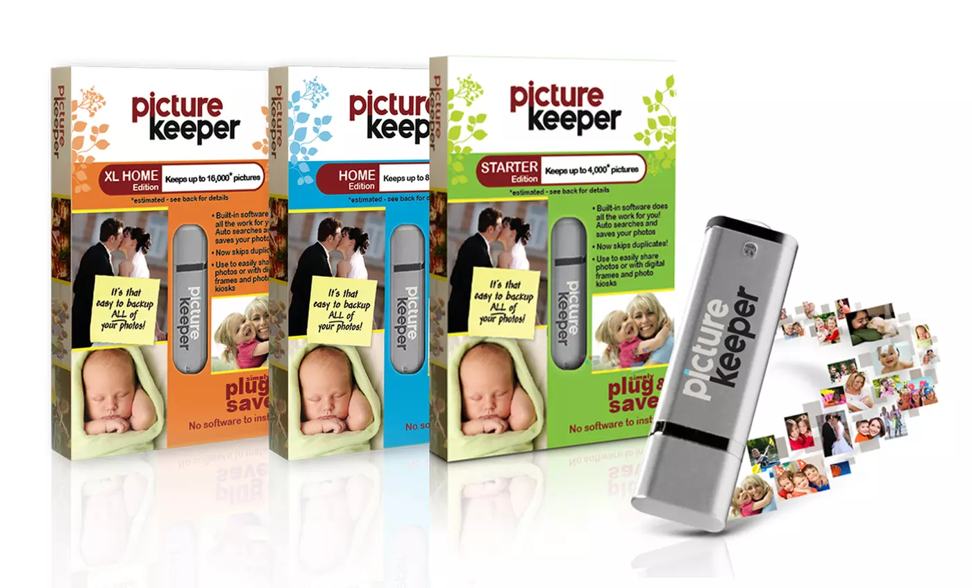 Picture Keeper Photo-Storage Device with 4GB, 8GB, or 16GB Capacity from $14.99–$44.99. Free Returns. - Primary Image