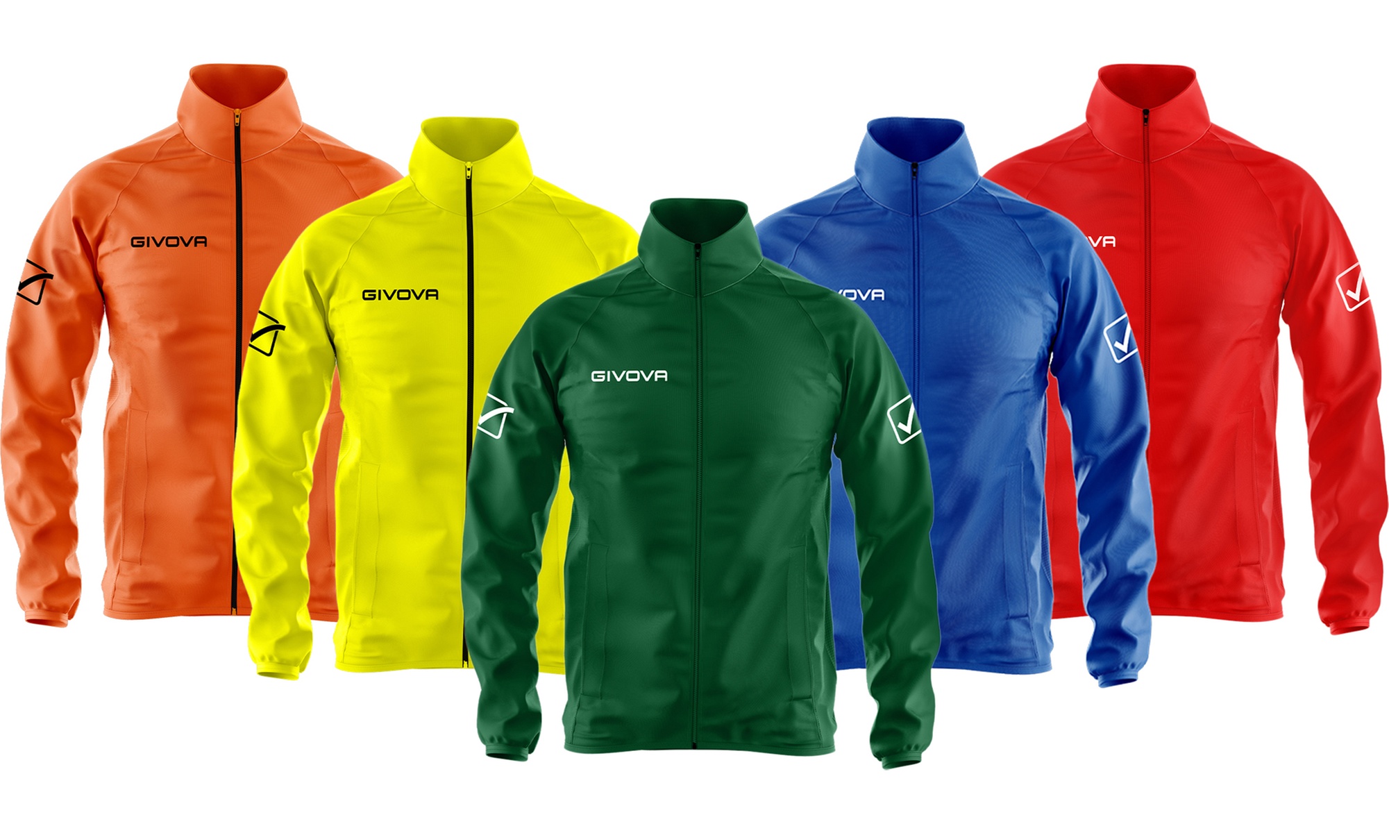 Giacca antipioggia impermeabile Givova