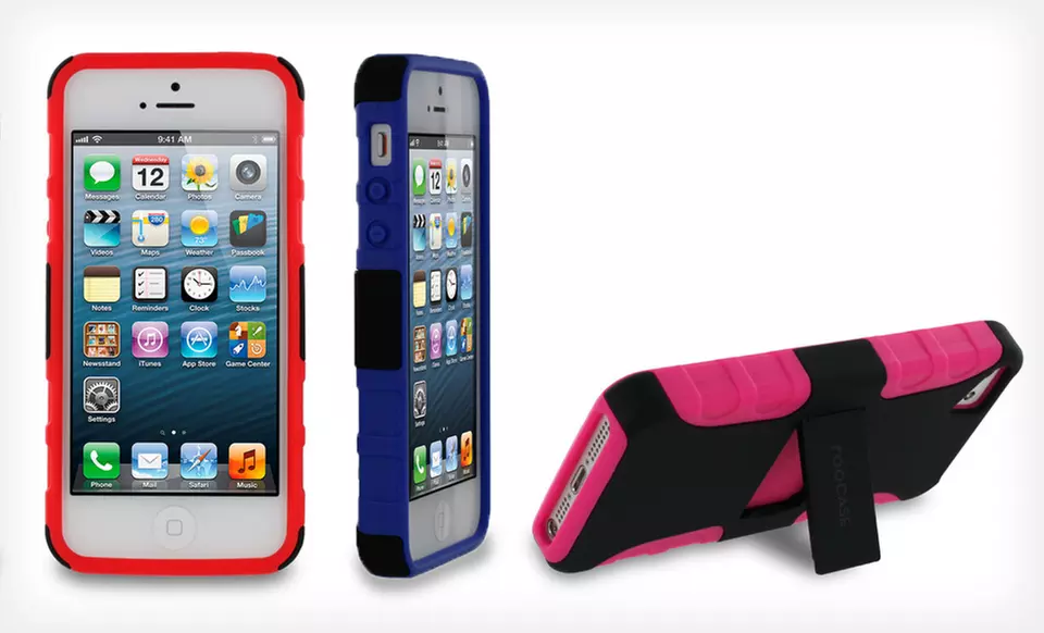 $9 for a rooCASE Hybrid TPU Shell iPhone 5 Case ($29.95 List Price). 13 Options. Free Returns. - Primary Image
