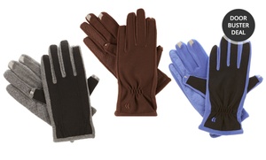 Men's and Women's Isotoner smarTouch Fleece-Lined Gloves