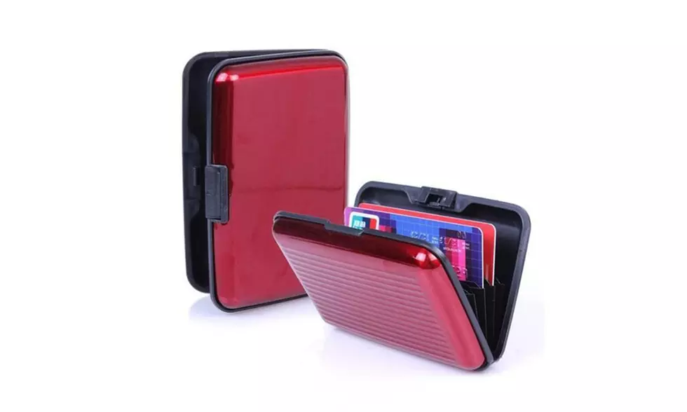 Pocket Waterproof Business ID Credit Card Wallet Holder Aluminum Metal RFID Case