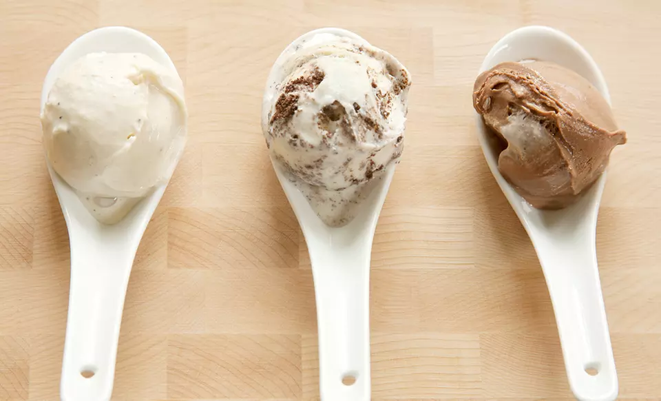 $7.98 for Three Vouchers for a Single Scoop of Ice Cream at Ice Cream Social ($12 Value) - Primary Image