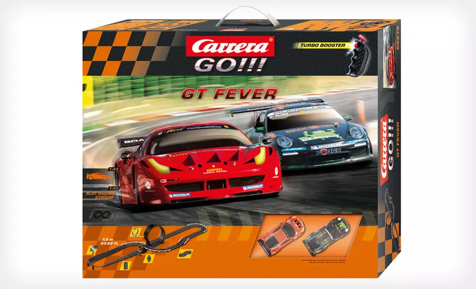 $35.99 for a Carrera Go!!! GT Fever Electronic Slot Car Set ($139.97 List Price). Free Shipping. - Second Medium