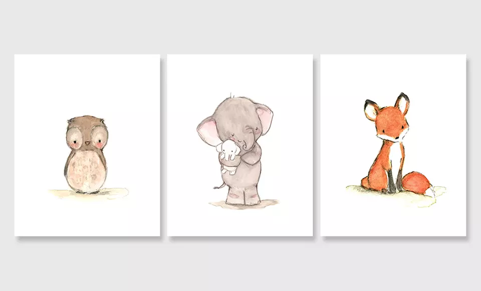 Trafalgar's Square Children's Art Print. Multiple Prints Available. - Primary Image