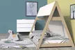 Lit Tipi en bois, couchage 90x200. Livraison offerte - Second Medium