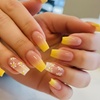 Image 1: Gel or Classic Manicure and Pedicure with Nail Shaping and Massage 