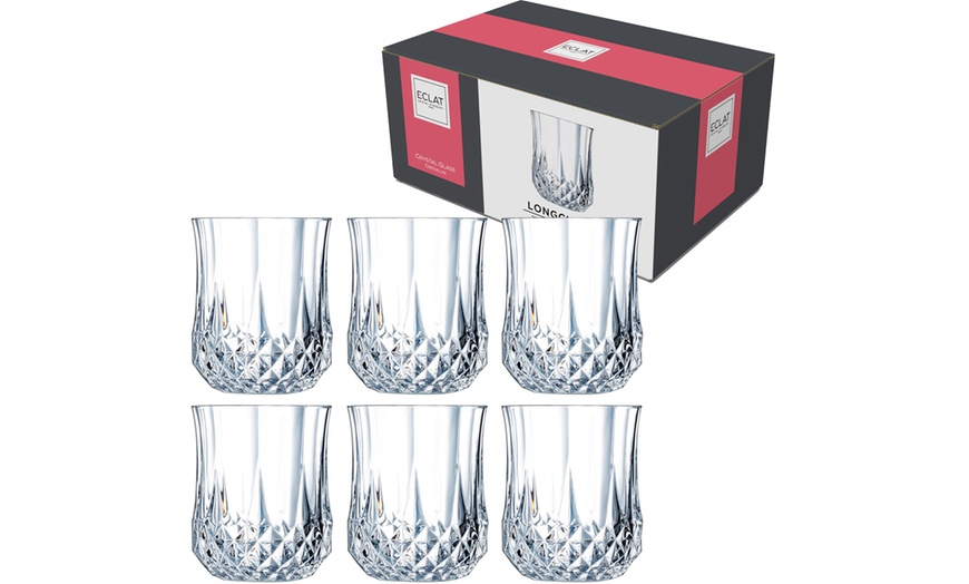 Image 7: 6 or 12 Crystal Tumbler Glasses