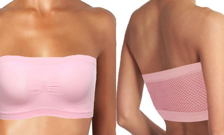 Image 4: Three-Pack of Bandeau Bra