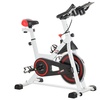 Image 17: HomCom Indoor Exercise Bike for Spin Classes or Low Impact Exercise