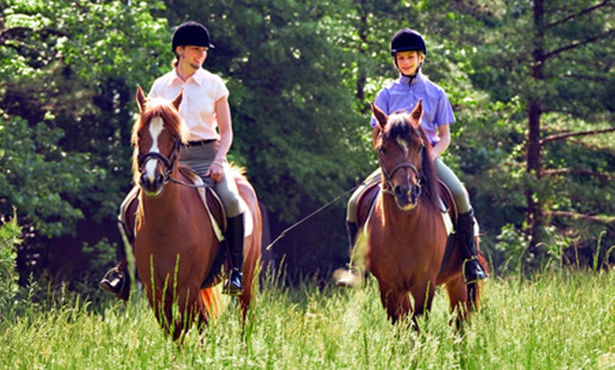 Image 1: Horse Riding and Trek