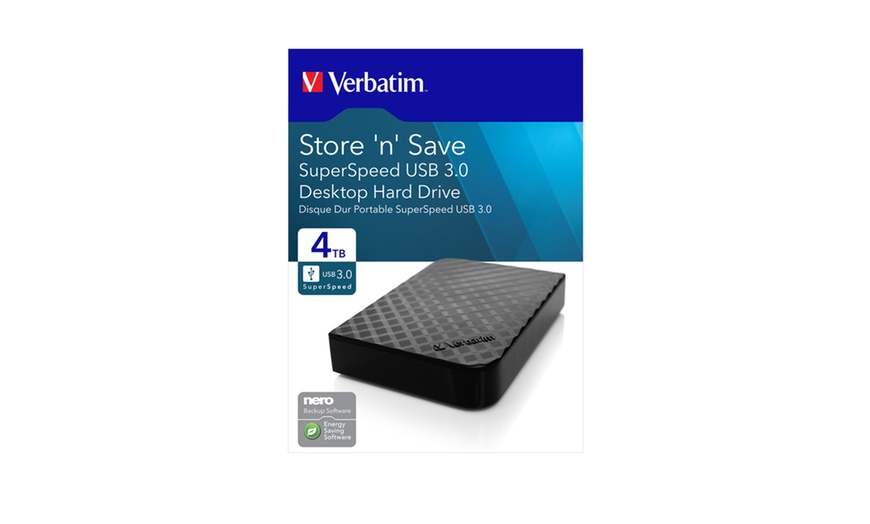 Image 5: Verbatim External Hard Drive 