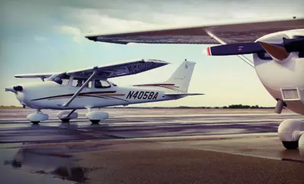 $149 for Flight Experience for Two with Personalized DVD from Justice Aviation in Santa Monica ($323 Value) - Primary Image