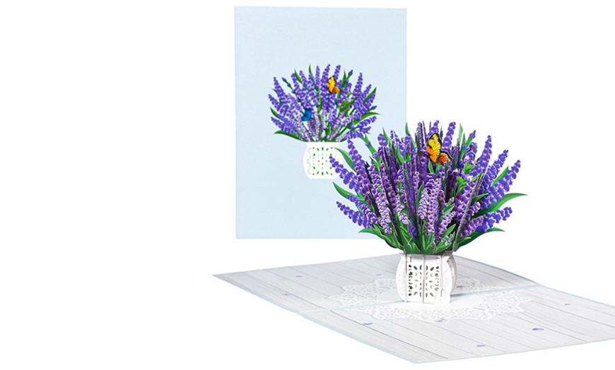 Image 7: 3D Flower in Vase Pop-Up Cards 
