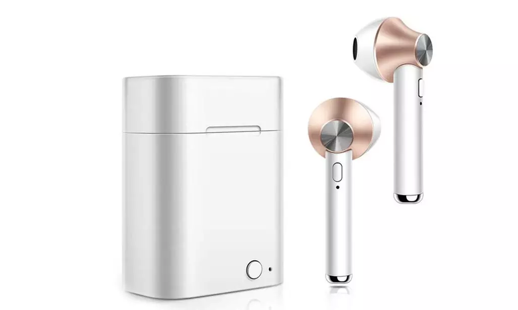 Vivitar True Wireless Stereo Bluetooth Sports Earbuds with Charging Case - Second Medium