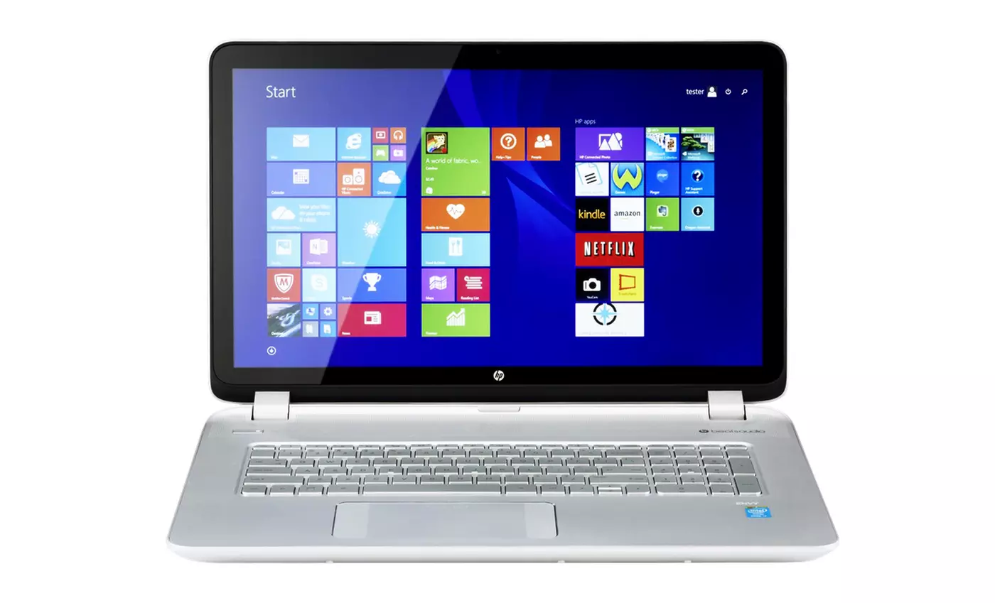 HP ENVY m7-k010dx 17.3" Touchscreen Windows Laptop with Full HD LED Display (Manufacturer Refurbished)  - Primary Image