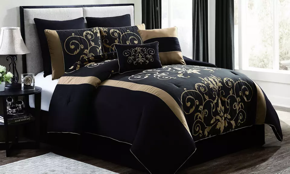 Cassandra 8-Piece Comforter Set - Second Medium