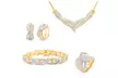 1.00 CTTW Diamond 4-Piece Jewelry Set - Second Medium