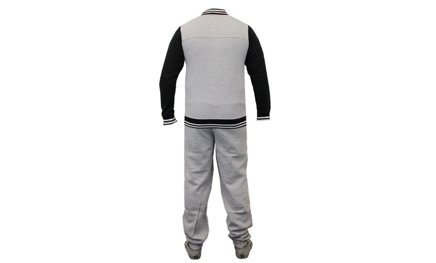 Image 10: Men's Two-Piece Tracksuit Set