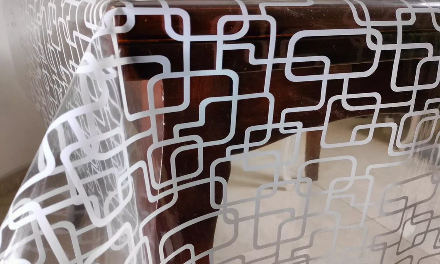 Tovaglia in PVC Operato impermeabile