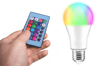 1, 2, 3 ou 4 ampoules à changement de couleur avec télécommande