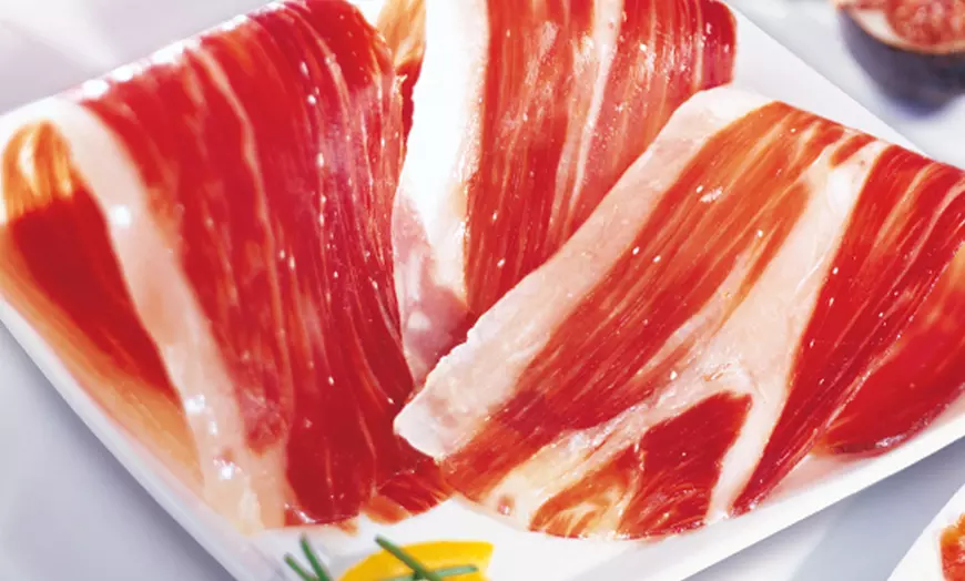Image 9: Paleta de jamón de cebo envasada en sobres de 80 g, de Marnaula