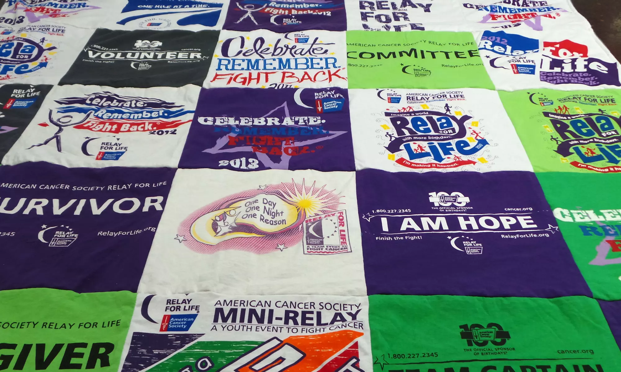 One Boston Marathon Specialty T-Shirt or One Upcycled T-shirt Quilt at Project Repat (Up to 60% Off)  - Primary Image