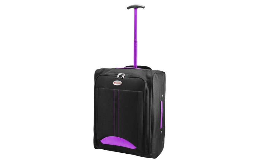 Image 5: Wheeled Cabin-Size Trolley Bag