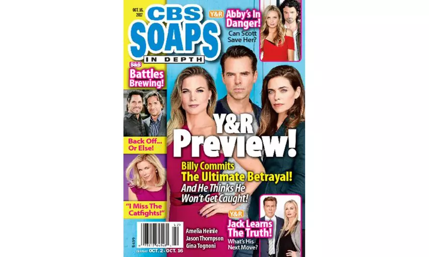 Six-Month, 12-Issue Subscription to CBS Soaps in Depth from Blue Dolphin Magazines (22% Off) - Primary Image