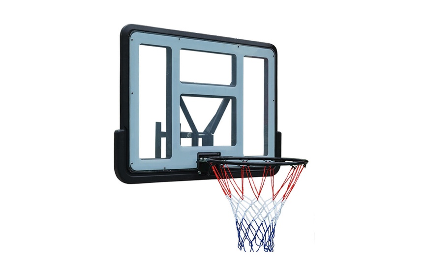 Image 18: Bumber Basketball mit Pumpe, Basketballkorb oder Netz