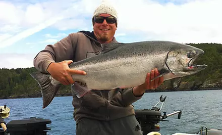 Half-Day Salmon-Fishing Charter for Two or Four from Good Time Dave’s Fishing Charters (Up to 51% Off) - Primary Image