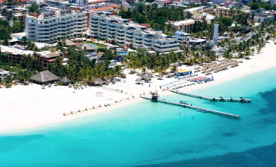 ✈ All-Inclusive Privilege Aluxes Isla Mujeres Stay w/ Air, Taxes & Fees. Price per Person Based on Double Occupancy. - Primary Image
