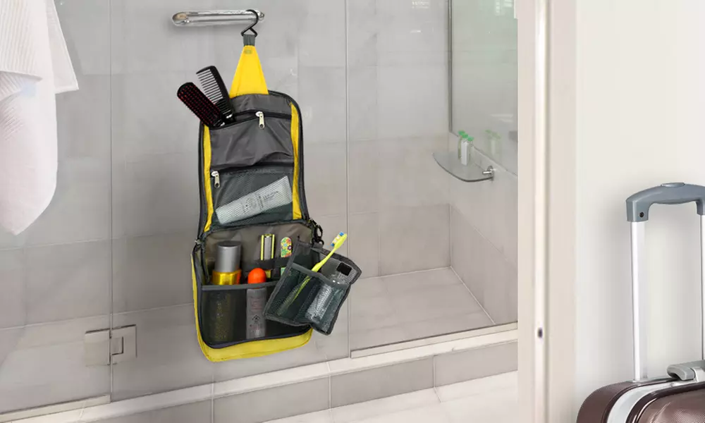 1x, 2x, 3x oder 4x Kulturbeutel fürs Reisen in der Farbe nach Zufallsprinzip - Second Medium