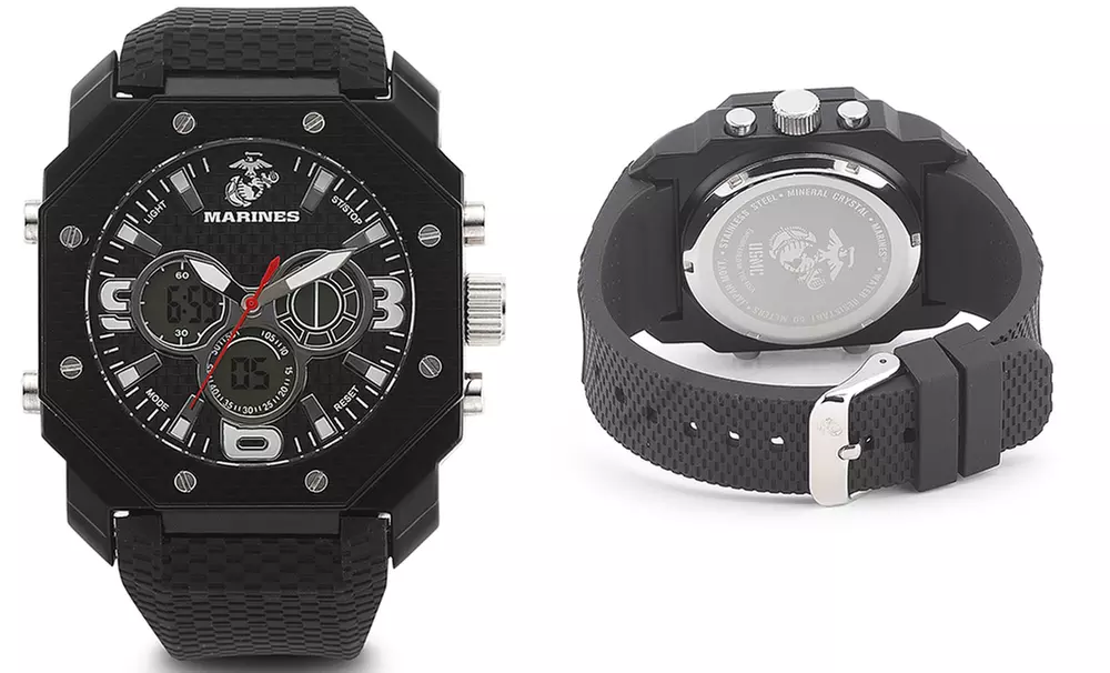 Wrist Armor US Military Chronograph Watch for the Air Force, Army, Marine Corps, or Navy. Free Returns. - Second Medium