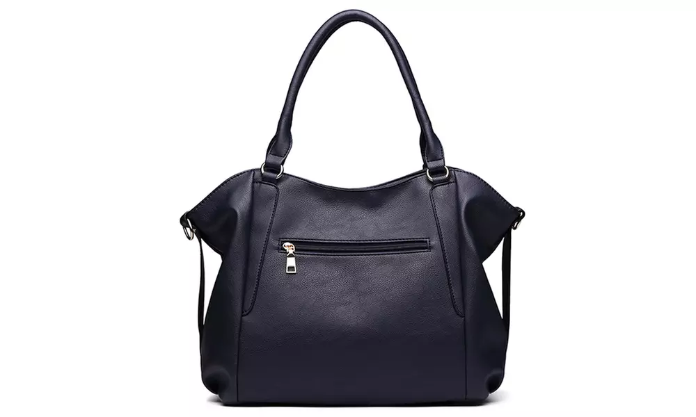 PU Leather Hobo Shoulder Bag Tote Bag