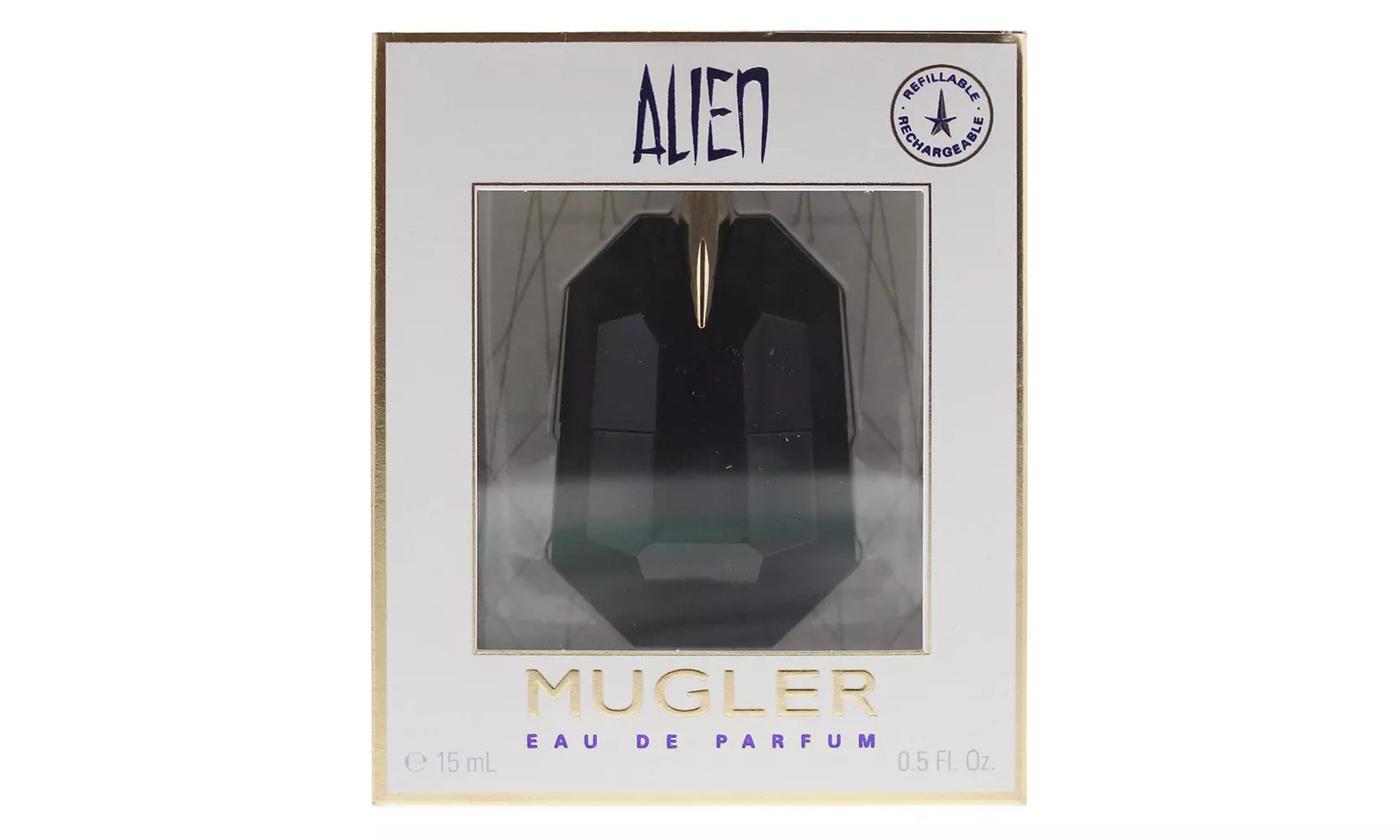 1 ou 2 flacons d'eau de parfum Alien Les Pierres Ressourçables Thierry Mugler rechargeable 15 ml - Primary Image