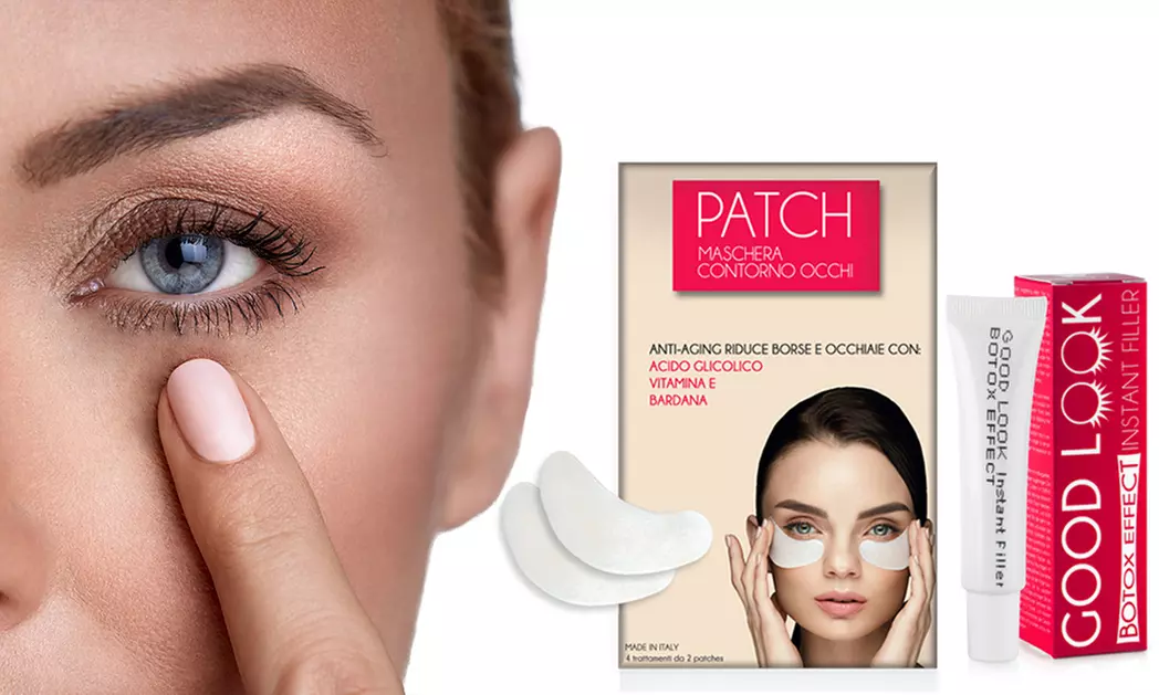 1 o 2 packs de relleno instantáneo con efecto botox y parche borra bolsas y ojeras - Primary Image