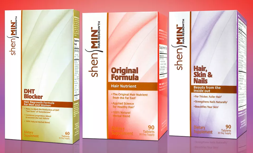$59.99 for a Shen Min Healthy Hair Regrowth Bundle ($108.47 List Price). Free Shipping. - Primary Image