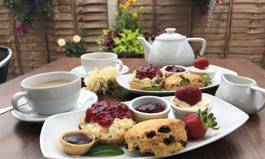 Image 1: Cream Tea for Two