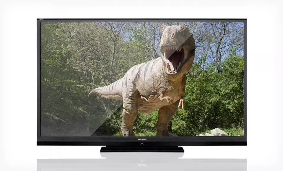 Sharp 70” LC70LE600 1080p LED HDTV with Optional Mustang Mount (Refurbished) (Up to 48% Off). Free Shipping. - Primary Image