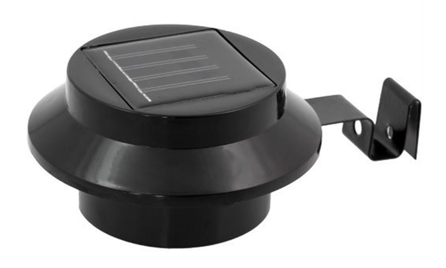 Image 4: Two- or Four-Pack of LED Solar Gutter Lights