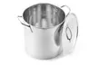 Stainless Steel Stockpot with Lids Set of 4 (8qt, 12qt, 16qt, 20qt) - Second Medium